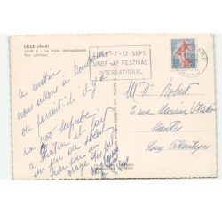 LILLE: la foire internationale vue aérienne 10X15 - très bon état