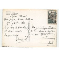 LIESSIES: château de la motte vue aérienne 10X15 - très bon état