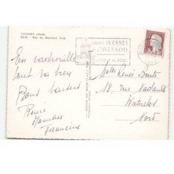 LIESSIES: rue du maréchal foch vue aérienne 10X15 - très bon état