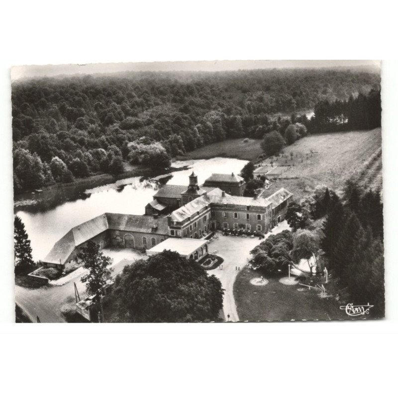LIESSIES: restaurant de la motte vue aérienne 10X15 - très bon état