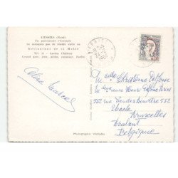 LIESSIES: restaurant de la motte vue aérienne 10X15 - très bon état