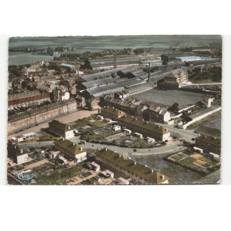 LESQUIN: les usines vue aérienne 10X15 - très bon état