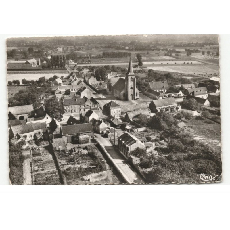 LECELLES: le centre vue aérienne 10X15 - très bon état