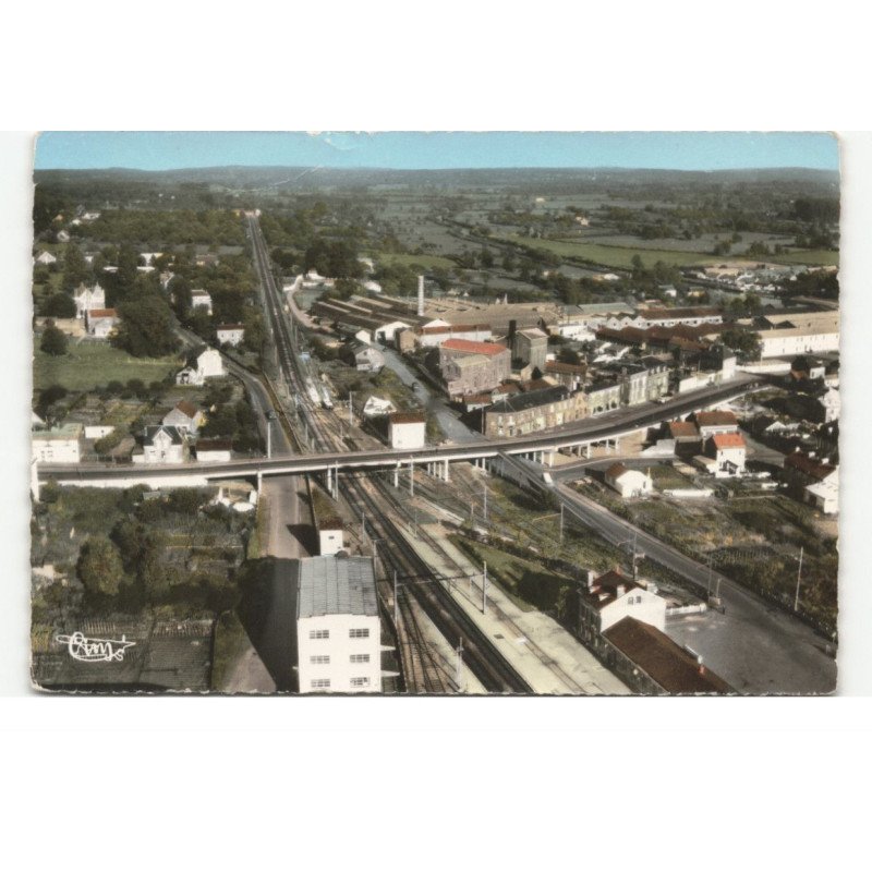 LANDRECIES: le pont supérieur vue aérienne 10X15 - très bon état