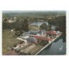 LIESSIES: le château de la motte et les étangs vue aérienne 10X15 - très bon état