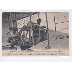 AVIATION: autographe, grande semaine d'aviation de la champagne 1909 - très bon état