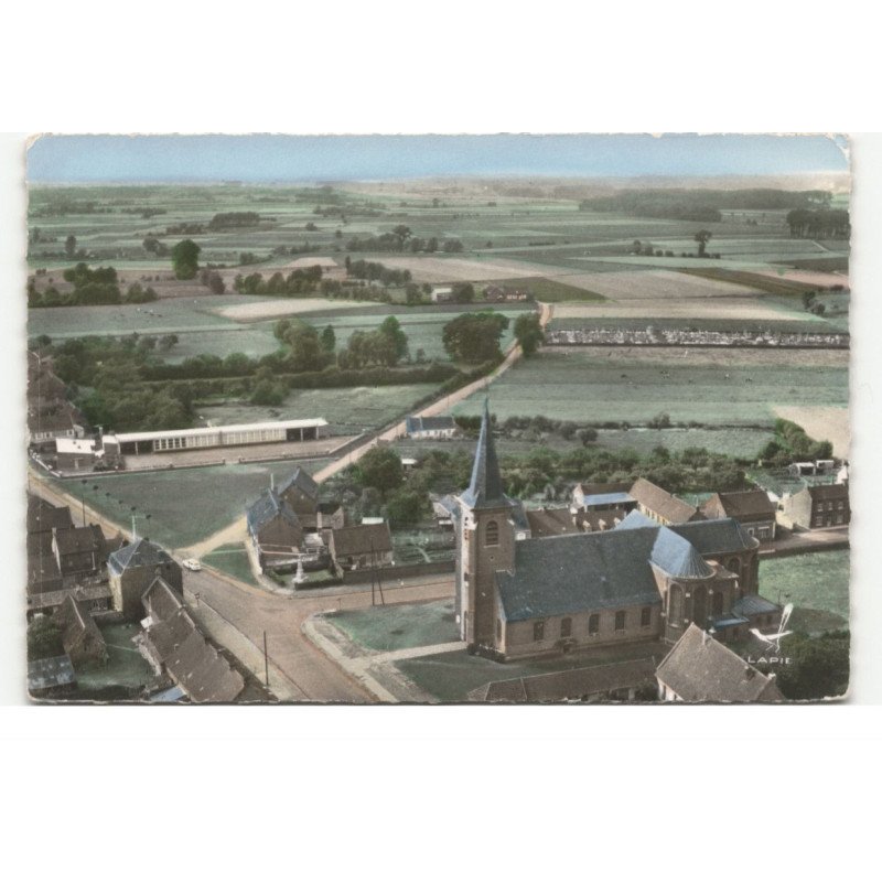 LECELLES: vue aérienne 10X15 - très bon état
