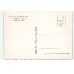 LANDRECIES: l'hôtell de ville vue aérienne 10X15 - très bon état