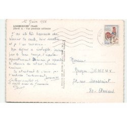 LOOBERGHE: vue générale vue aérienne 10X15 - très bon état