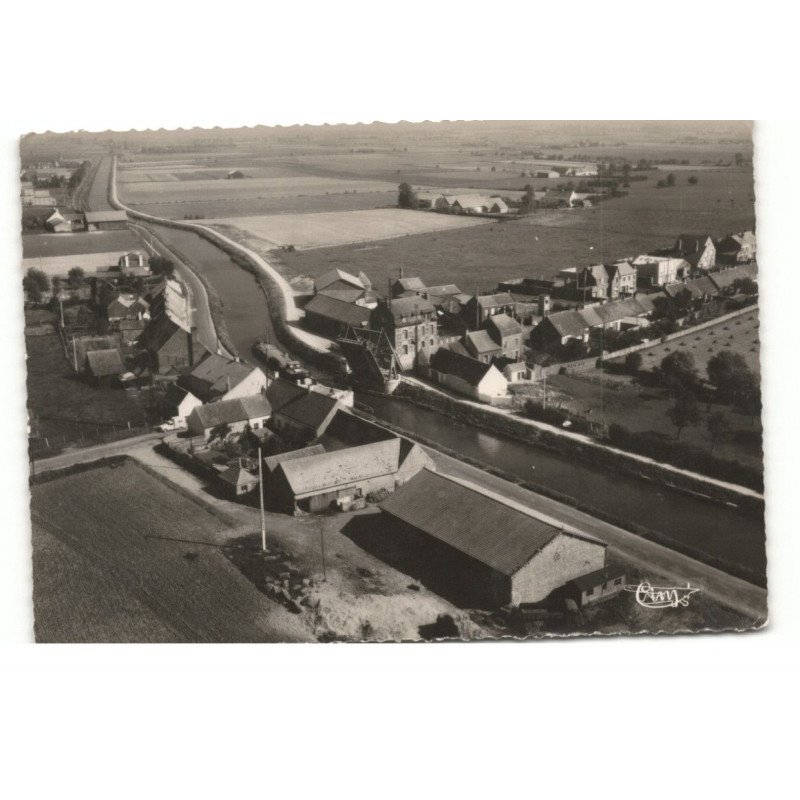 LOOBERGHE: vue générale vue aérienne 10X15 - très bon état