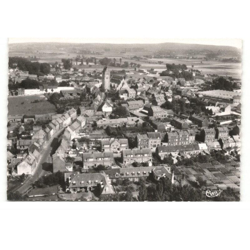 LINSELLES: vue aérienne 10X15 - très bon état