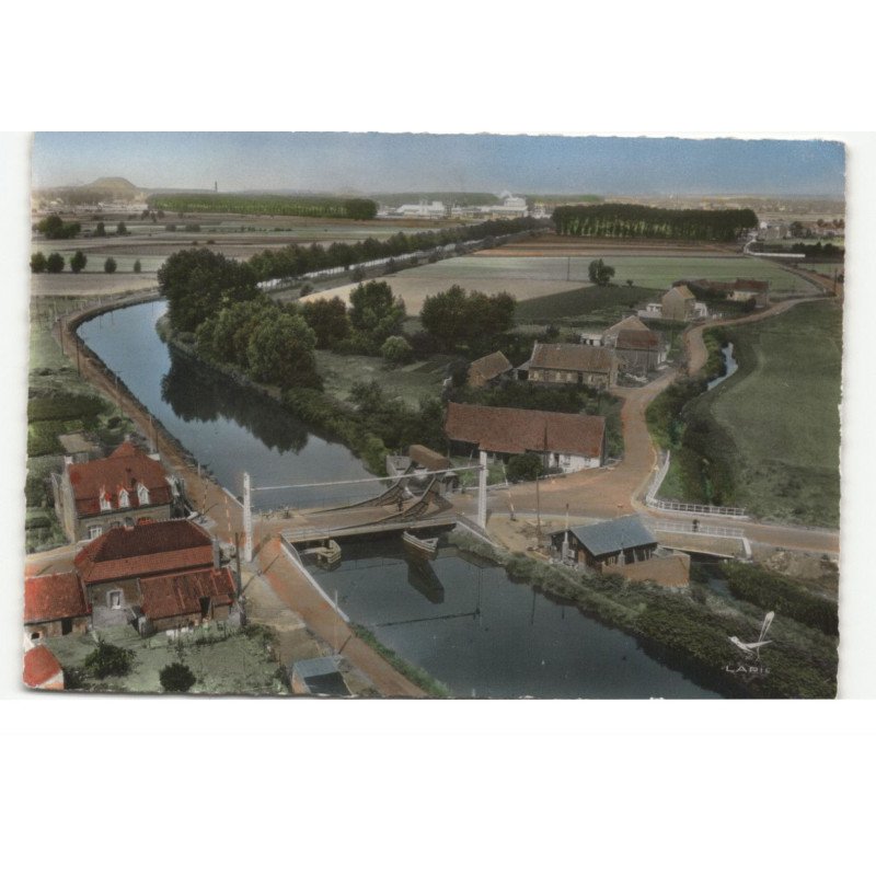 LALLAING: vue aérienne 10X15 - très bon état