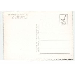 LOOS: rue du maréchal foch vue aérienne 10X15 - très bon état