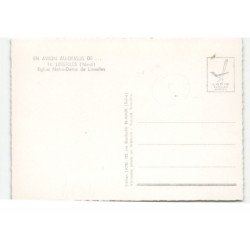 LINSELLES: église notre-dame de linselles vue aérienne 10X15 - très bon état