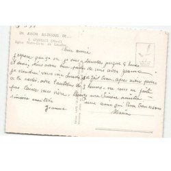LINSELLES: église notre-dame de linselles vue aérienne 10X15 - très bon état