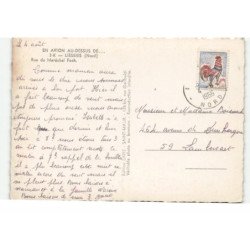 LIESSIES: rue du maréchal foch vue aérienne 10X15 - très bon état