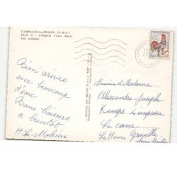 CAMPAGNE-les-HESDIN: l'hopital victor morel vue aérienne 10X15 - très bon état