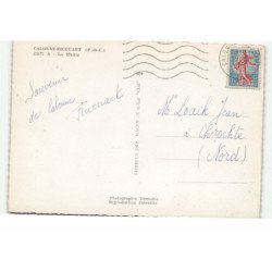 CALONNE-RICOUART: la mairie vue aérienne 10X15 - très bon état