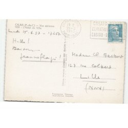 CALAIS: l'hôtel de ville vue aérienne 10X15 - très bon état