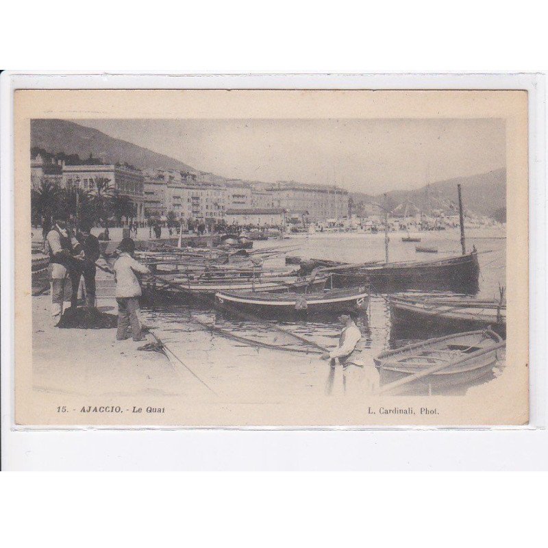 AJACCIO: le quai - très bon état