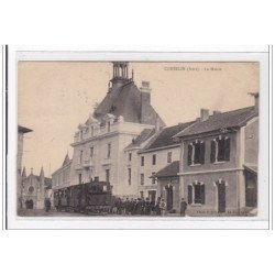 CORBELIN : la mairie, tramway - tres bon etat