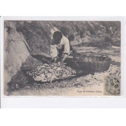 CORSE: type de pêcheur corse, ajaccio (?) - très bon état