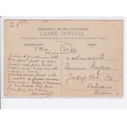 CORSE: ajaccio (?) type corse, fusil - très bon état