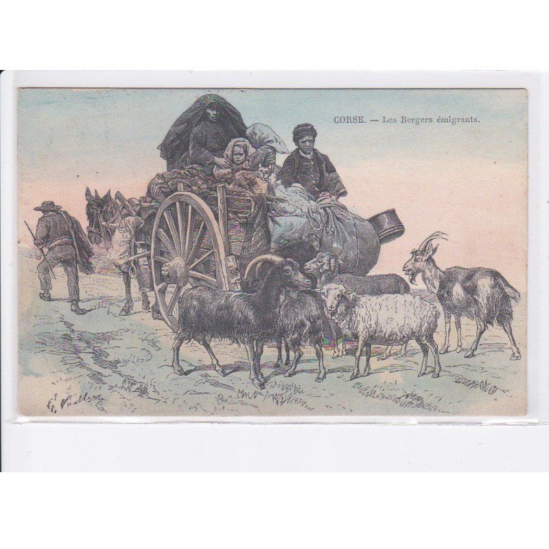 OLMETO: les bergers émigrante - très bon état