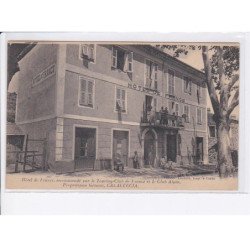 CALACUCCIA: hôtel de france, recommandé par le touring-cllub de franc et le club alpin - très bon état