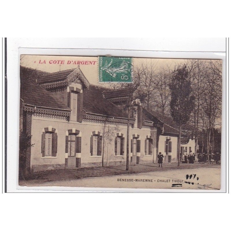 BENESSE-MAREMNE : chalet tivoli, la cote d'argent - tres bon etat