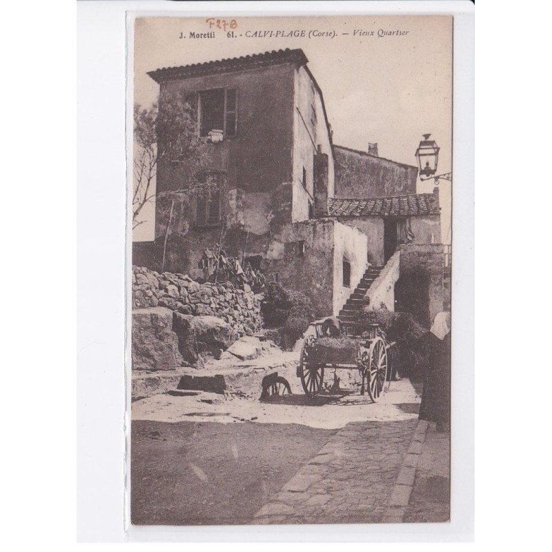 CALVI-PLAGE: vieux quartier - très bon état