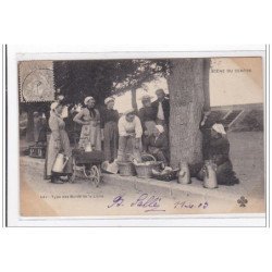 LOIR ET CHER : type des bords de la loire, marchand ambulant - tres bon etat