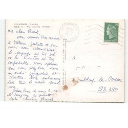 COURPIERE: vue générale vue aérienne 10X15 - très bon état