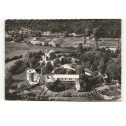 château d'hardelot, vestiges de l'époque de charlemagne vue aérienne 10X15 - très bon état