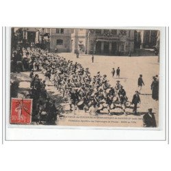 NANTES - Concours de Gymnastique - Fédération Sportive des Patronages de France 1909-Défilé en ville- très bon état