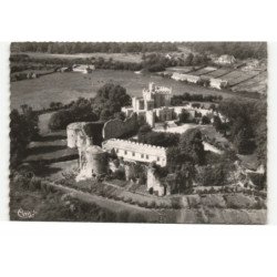 CONDETTE: le château d'hardelot vue aérienne 10X15 - très bon état