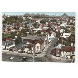 BULLY-les-MINES: vue générale "les passions de la gohelle" vue aérienne 10X15 - très bon état