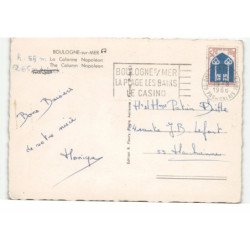 BOULOGNE-sur-MER: la colonne napoléon vue aérienne 10X15 - très bon état