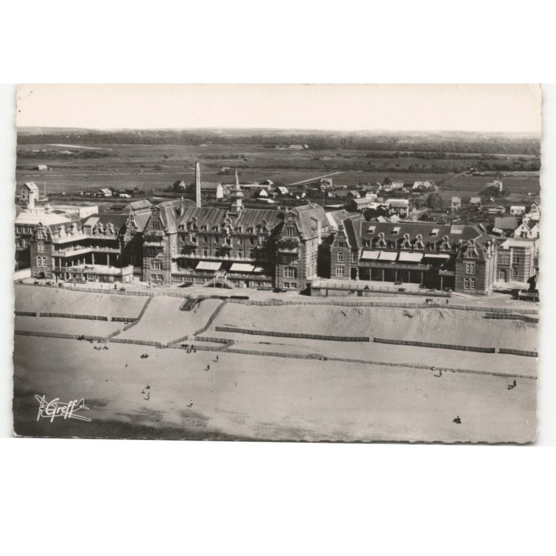 BERCK: plage, vue générale vue aérienne 10X15 - très bon état
