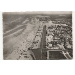 BERCK: la plage vue de "l'entonnoir" vue aérienne 10X15 - très bon état