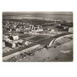 BERCK: "l'entonnoir" et la descente à la plage par les escaliers vue aérienne 10X15 - très bon état