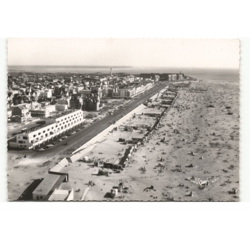 BERCK-PLAGE: vue générale vue aérienne 10X15 - très bon état
