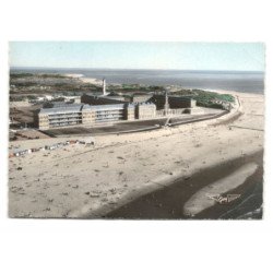 BERCK-PLAGE: l'hôpital maritime de la ville de paris vue aérienne 10X15 - très bon état