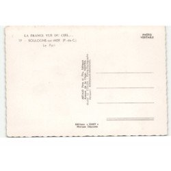 BOULOGNE-sur-MER: le port vue aérienne 10X15 - très bon état