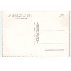 BOULOGNE-sur-MER: la gare maritime vue aérienne 10X15 - état