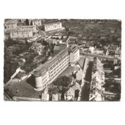 BOULOGNE-sur-MER: institution haffreingue chanlaire et le parc des quatre moulins vue aérienne 10X15 - très bon état