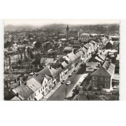 BRUAY-en-ARTOIS: la route nationale vue aérienne 10X15 - très bon état