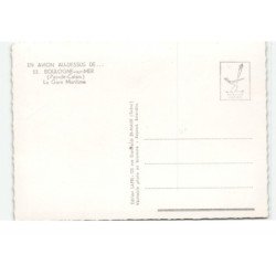 BOULOGNE-sur-MER: la gare maritime vue aérienne 10X15 - très bon état