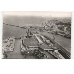 BOULOGNE-sur-MER: la gare maritime vue aérienne 10X15 - très bon état