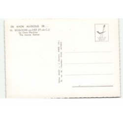 BOULOGNE-sur-MER: la gare maritime vue aérienne 10X15 - très bon état